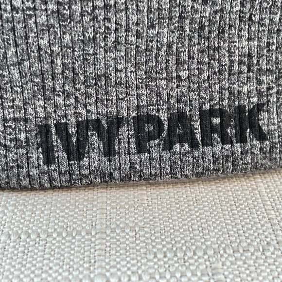 Ivy Parks Beyonce Hair Band Knit Seamless Ribbed Wide Headband Grey One Size - Picture 8 of 8